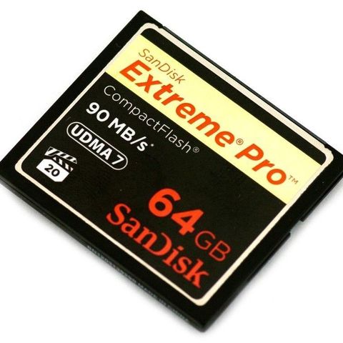 64GB SanDisk Extreme Compact Flash 90MB/s 600x
