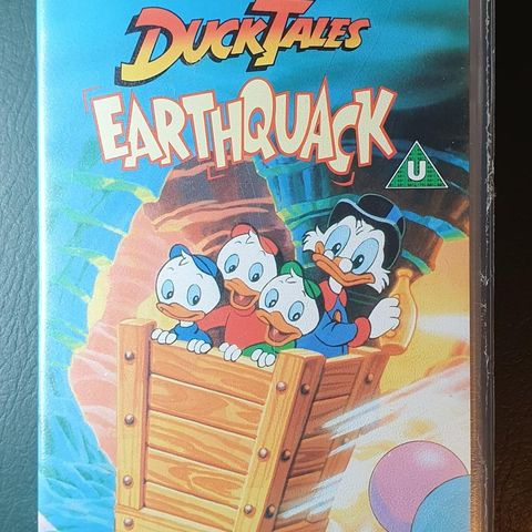 DuckTales Earthquack (VHS Film)