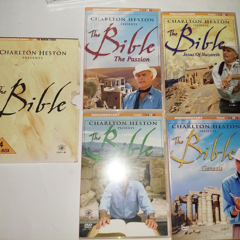 Charlton Heston Presents The Bible DVD