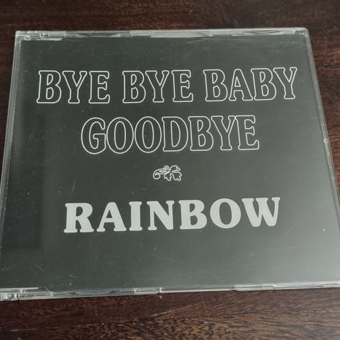 CD SINGEL. RAINBOW. BYE BYE BABY GOODBYE