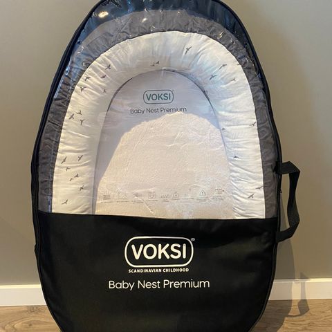 Voksi Baby Nest Premium, Dark Grey Flying