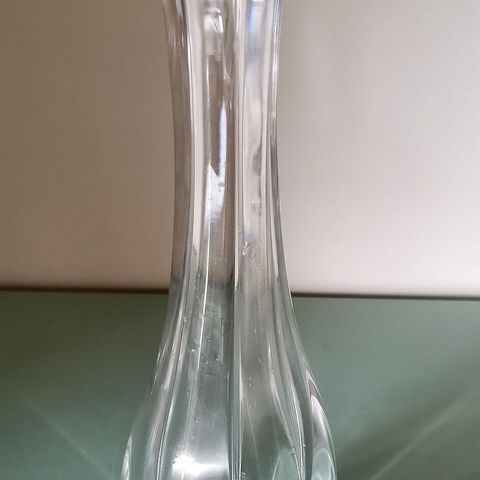 Vintage Magnor vase, klar glass