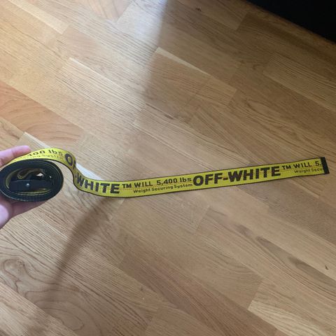 Off white belte