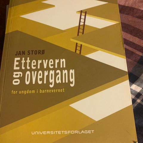 Ettervern og overgang for ungdom i barnevernet Forfatter Jan Storø til salgs.