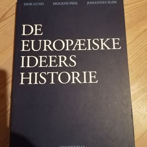 De europæiske ideers historie