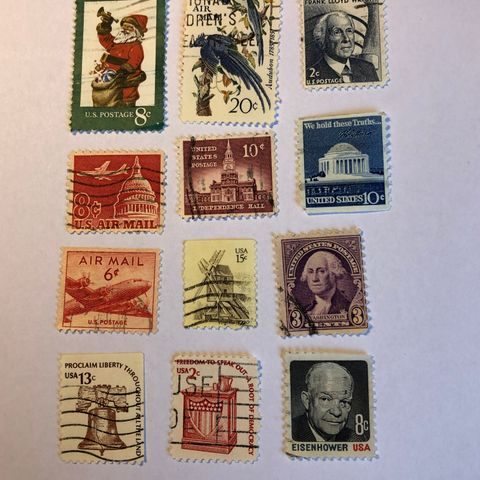 USA frimerker 13