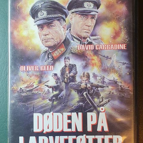 Døden På Larveføtter (1987) VHS Film