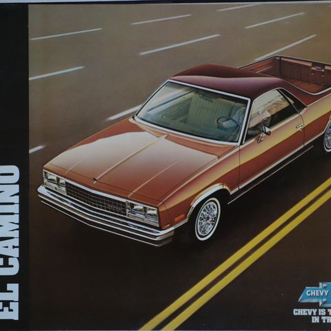 Chevrolet El Camino brosjyre 1982