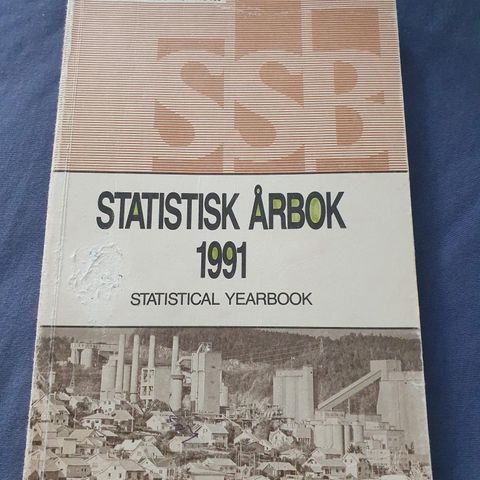 Statistisk Årbok 1991 (Statistical Yearbook 1991),,