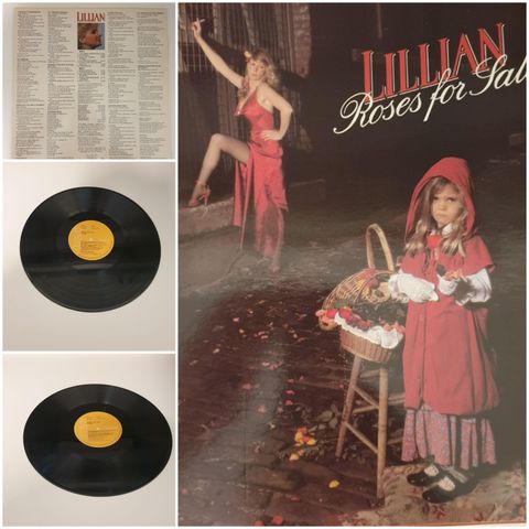 VINTAGE/RETRO LP-VINYL "LILLIAN/ROSES FOR SALE 1981"