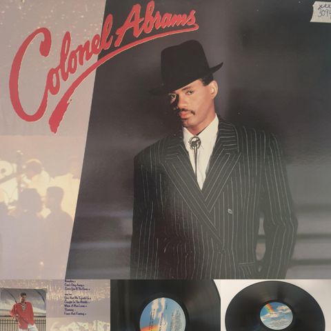 VINTAGE/RETRO LP-VINYL "COLONEL ABRAMS/YOU AND ME EQUALS US 1987"