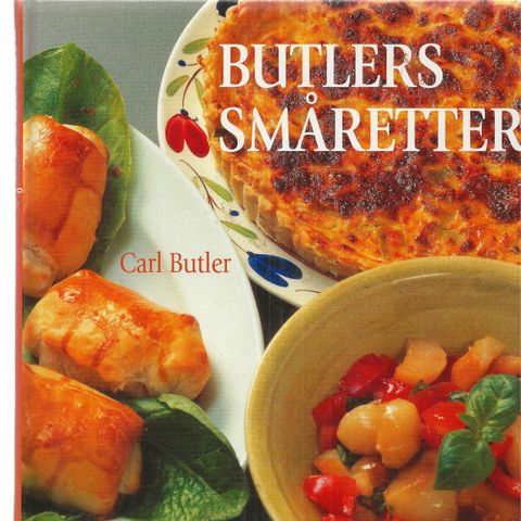 Carl Butler ,Butlers småretter 2002 Innb. Bokklubben Mat - og Vinglede