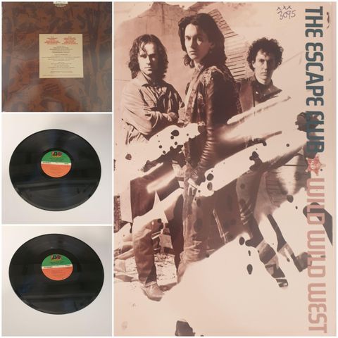 VINTAGE/RETRO LP-VINYL "THE ESCAPE CLUB/WILD WILD WEST 1988"