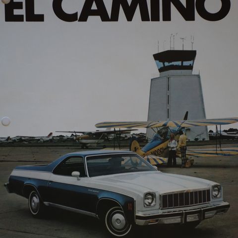 Chevrolet El Camino 1975 brosjyre