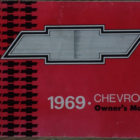 Chevrolet 1969 eiers håndbok