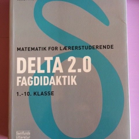 Matematikk for lærere Delta 2.0