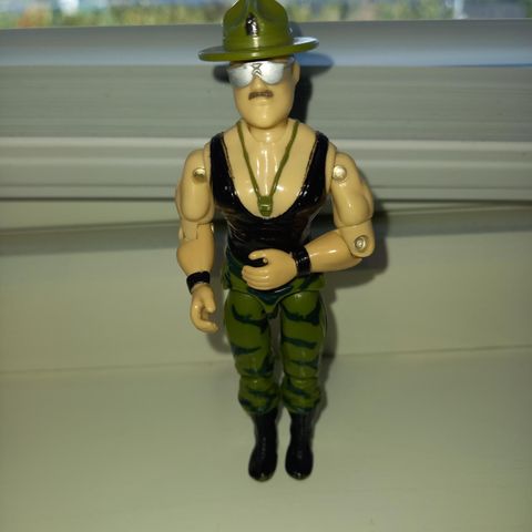 G.I Joe- SGT. Slaughter- 1986- Drill Instructor- Actionfigur