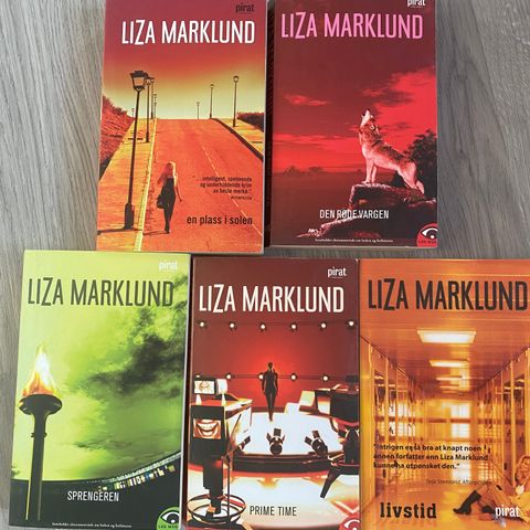 Liza Marklund - 5 pocket bøker