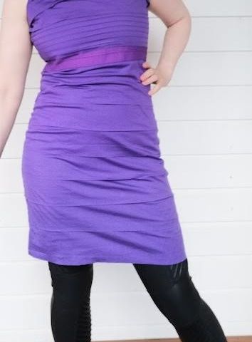 Tricot Deguy Purple Dress