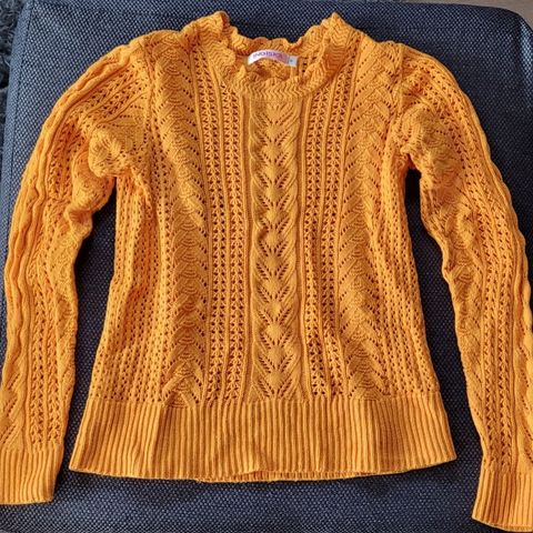 Oransje genser fra Indiska, helt ny. (Nypris var 600)