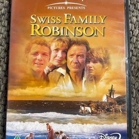 [DVD] Swiss Family Robinson - 1960 (norsk tekst)