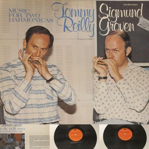 VINTAGE/RETRO LP-VINYL "TOMMY REILLY  - SIGMUND GROVEN 1976"