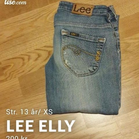 Lee bukse 200 kr