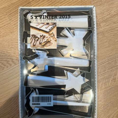 Ubrukte kakeformer fra IKEA 2015