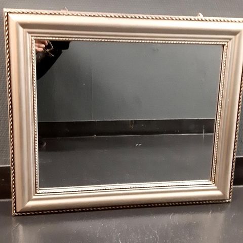 Fint sølv speil 63x52