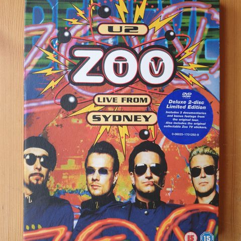 U2 Zoo TV - Live from Sydney