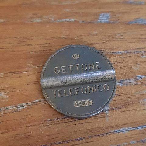 Gettone telefonico polett - 1975