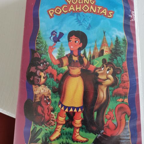 Kr 15  VHS YOUNG POCAHONTAS