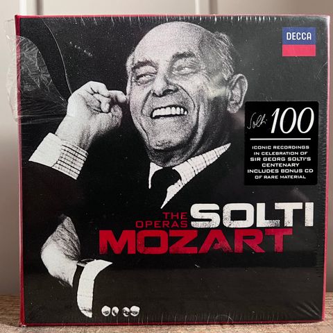 Solti - The Mozart Operas 15CD box set uåpnet og forseglet
