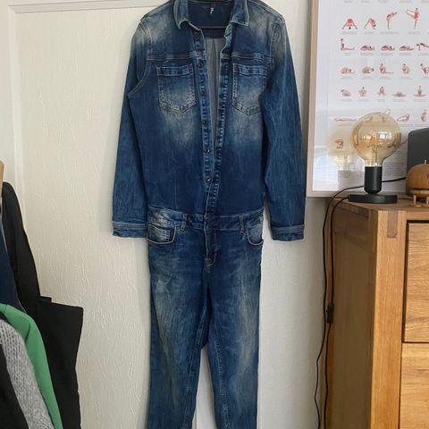 denim jumpsuit