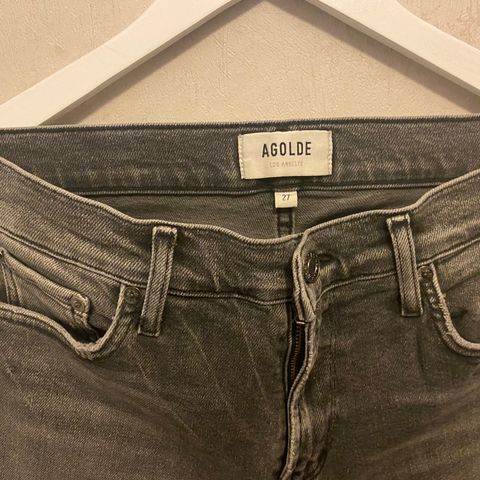 Agolde jeans, 27(28) stor i str, myk stretch