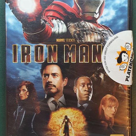 Uåpnet - Iron Man 2 (DVD)