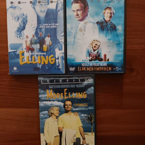 Dvd-er i serie for voksne selges