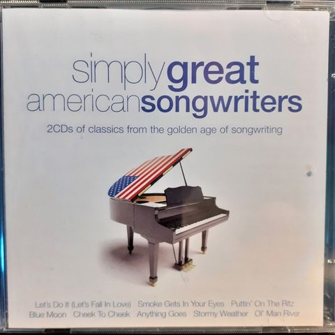 Various Artists - Simply Great American Songwriters, 2010, CDx2