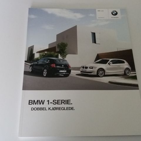 BMW 1-Serie -brosjyre.