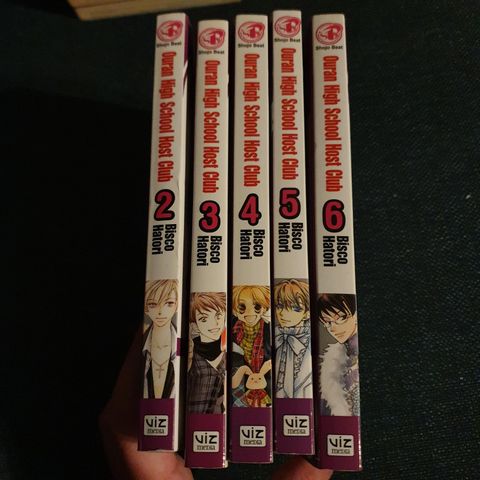 Diverse anime bøker