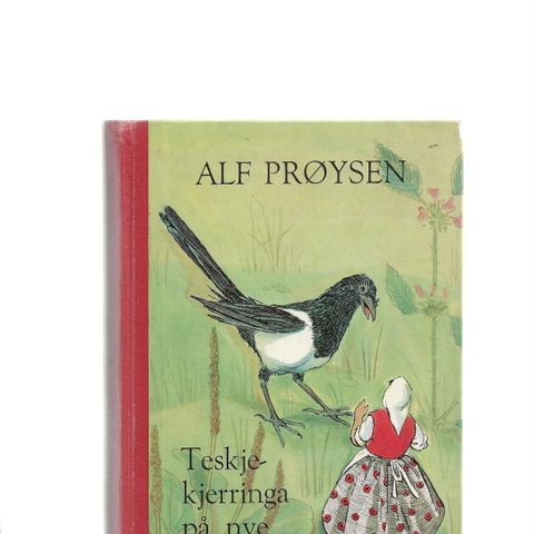 Alf Prøysen Teskjekjerringa på nye eventyr Tiden 1960 1.utg.1.oppl innb