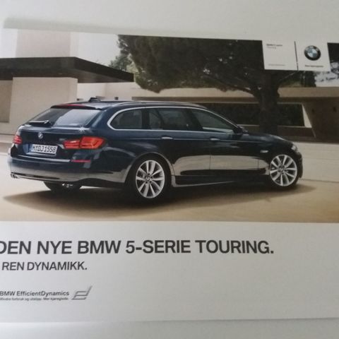 BMW 5-Serie Touring -brosjyre.