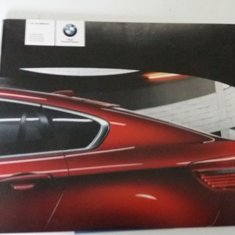 BMW X6 -brosjyre.