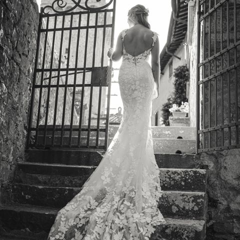 Brudekjole Enzoani lesley wedding dress str. 34