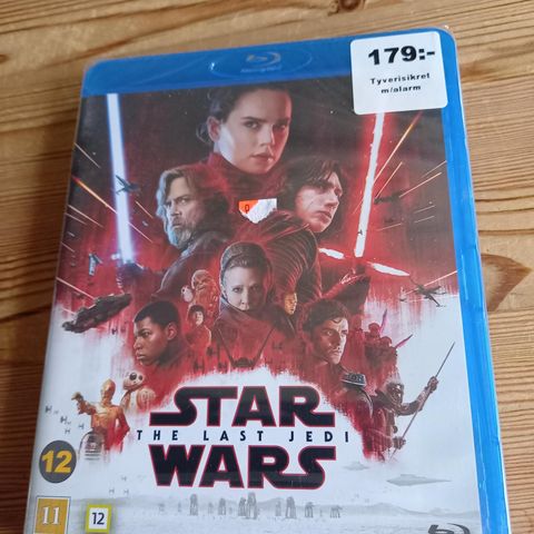 Star Wars- The Last Jedi- Forseglet- Utgått Norsk utgave!