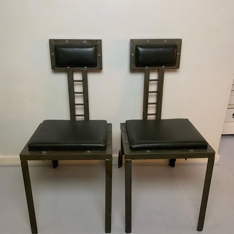Unike, industrielle stoler!