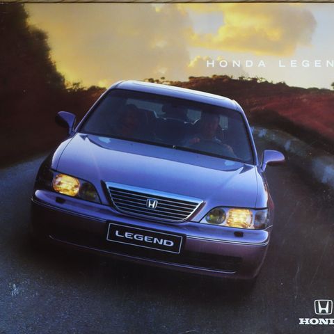 Honda Legend tysk brosjyre 1996
