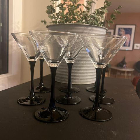 Vintage Luminarc coctail