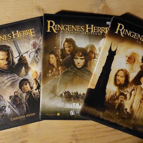 Ringenes Herre X3 DVD