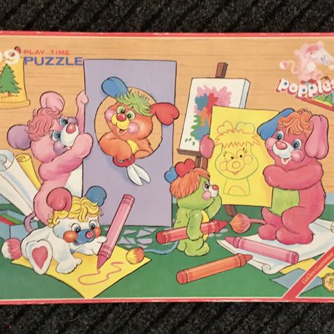 Puslespill: Retro POPPLES fra 1980-tallet (99 biter)